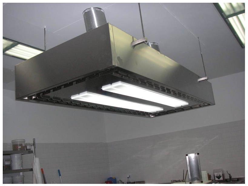 sistem de iluminare si ventilatie ( hota )